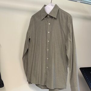 SuitSupply Slim Fit Egyptian Cotton Men's Long-Sleeve Button-Up Shirt